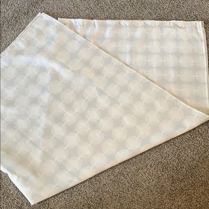 Fabric shower curtain